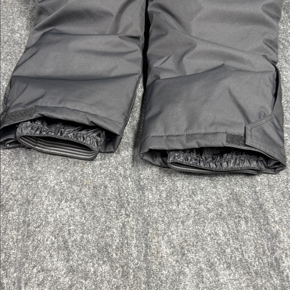 Gray Weather-Resistant Snow Bib Overalls - Picture 4 of 4